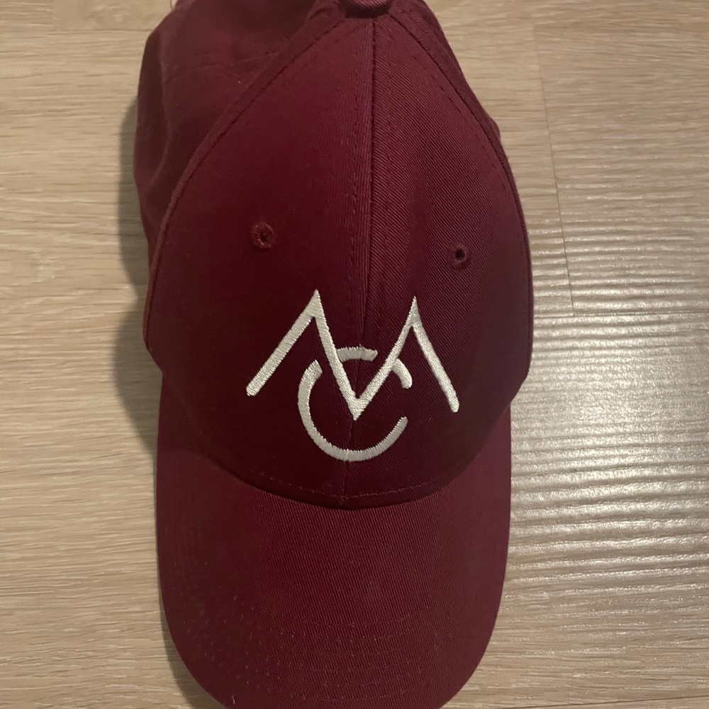 Maroon logo hat